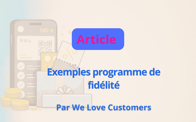 Exemples de programme de fidélité